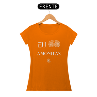 Nome do produtoCamiseta Feminina - EU AMO AMONITAS