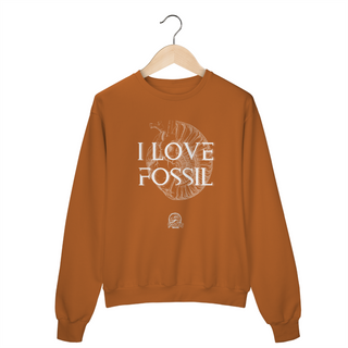 Nome do produtoMoletom Fechado - I LOVE FOSSIL