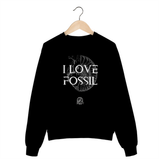 Nome do produtoMoletom Fechado - I LOVE FOSSIL