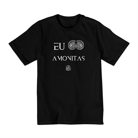 Camiseta Infantil (10 a 14 anos) - EU AMO AMONITAS