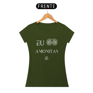 Nome do produtoCamiseta Feminina - EU AMO AMONITAS