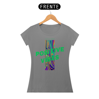 Nome do produtoCamiseta Feminina Positive Vibes