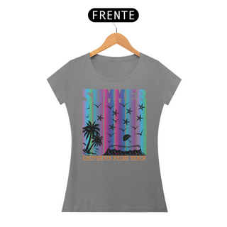 Nome do produtoCamiseta Feminina Summer Palms Beach