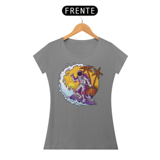 Nome do produtoCamiseta Feminina Surf Astronauta