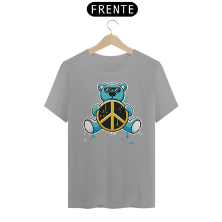 Nome do produtoCamiseta Urso Símbolo Paz e mor