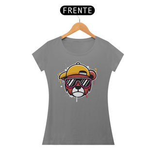 Nome do produtoCamiseta Feminina Urso de Boné