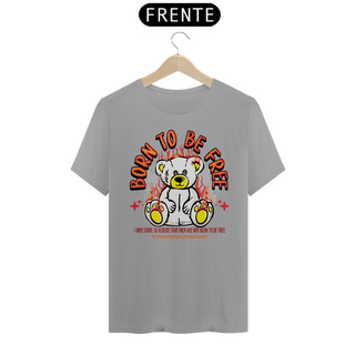 Nome do produtoCamiseta Born To Be Free Urso