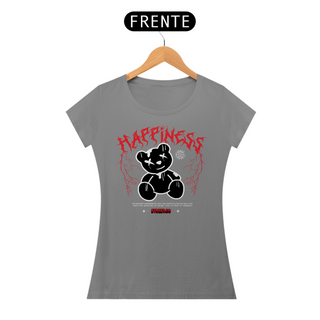 Nome do produtoCamiseta Feminina Urso Happiness