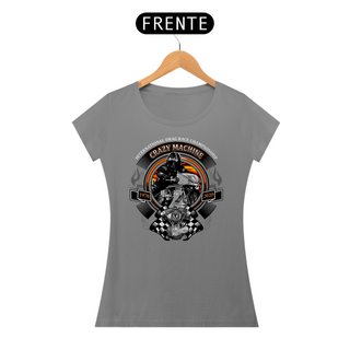 Nome do produtoCamiseta Feminina Crazy Machine