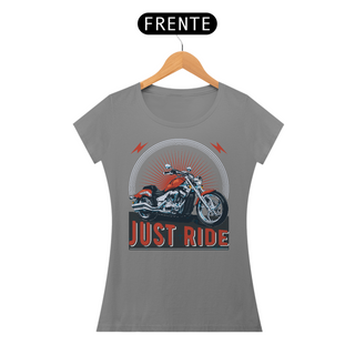 Nome do produtoCamiseta Feminina Just Ride