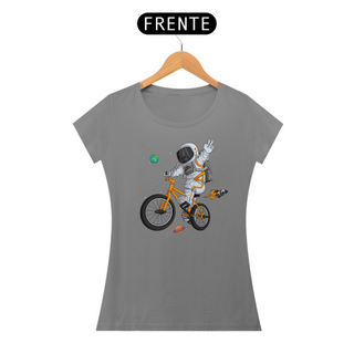 Nome do produtoCamiseta Feminina Astronauta Bicicleta