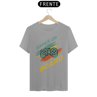 Nome do produtoCamiseta Gamer On Board