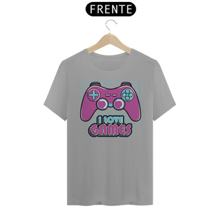 Nome do produtoCamiseta I Love Games