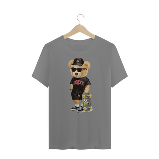 Nome do produtoCamiseta Plus Size Urso Skate