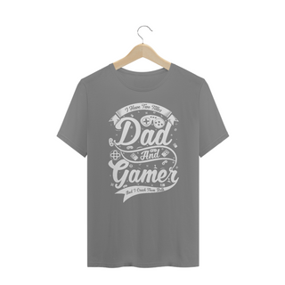 Nome do produtoCamiseta Plus Size Dad and Gamer