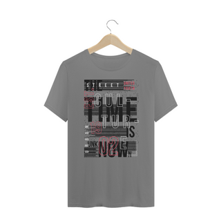 Nome do produtoCamiseta Plus Size Time Is Unknow