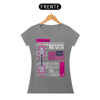 Nome do produtoCamiseta Feminina New York Never Mind