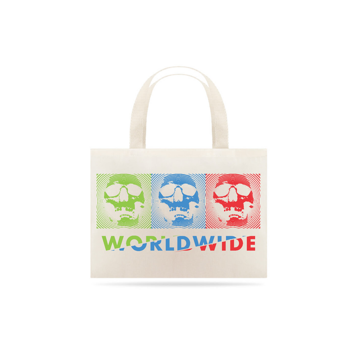 Nome do produto: Ecobag Worldwide Caveiras