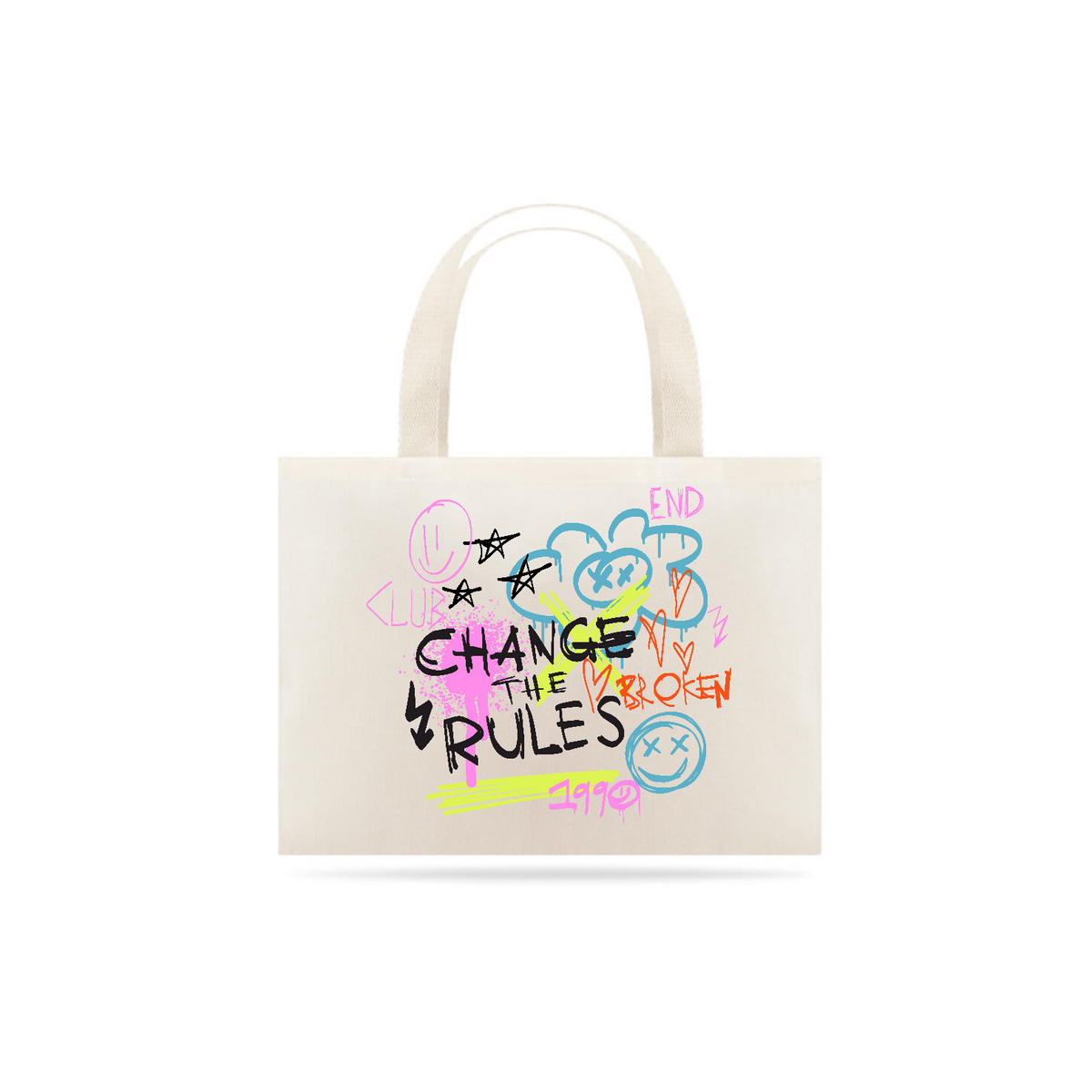 Nome do produto: Ecobag Change The Rules