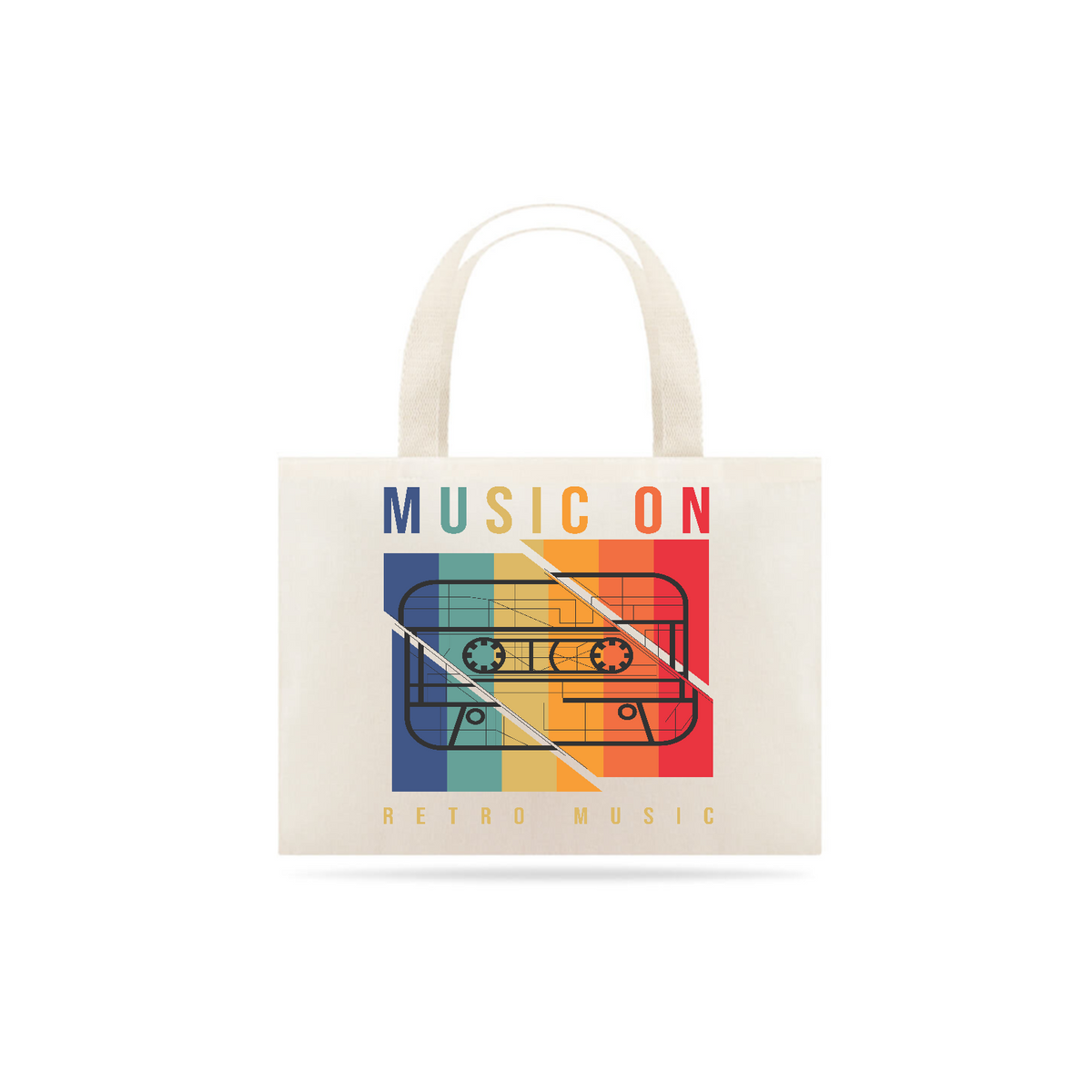 Nome do produto: Ecobag Music On