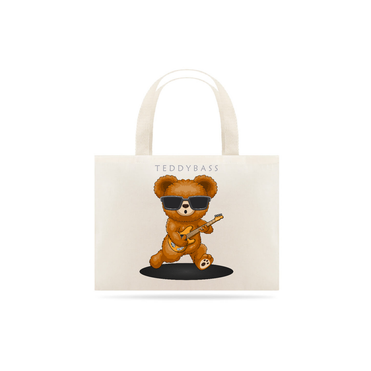 Nome do produto: Ecobag Urso Guitarra