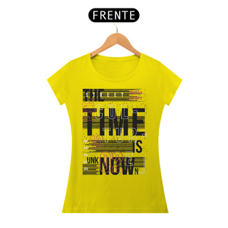 Nome do produtoCamiseta Feminina Time Is Unknow