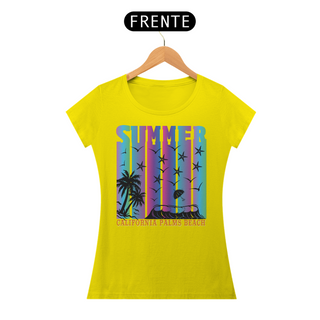 Nome do produtoCamiseta Feminina Summer Palms Beach