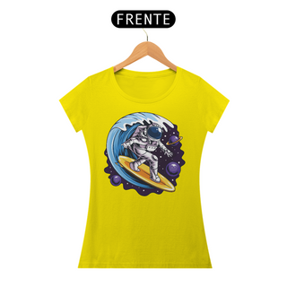 Nome do produtoCamiseta Feminina Surf no Espaço