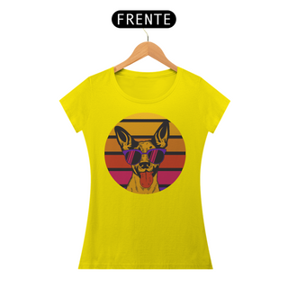 Nome do produtoCamiseta Feminina Cão de Óculos