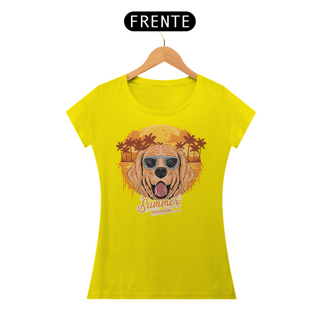 Nome do produtoCamiseta Feminina Cão Summer