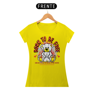 Nome do produtoCamiseta Born To Be Free Urso