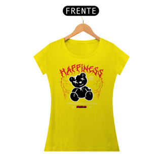 Nome do produtoCamiseta Feminina Urso Happiness