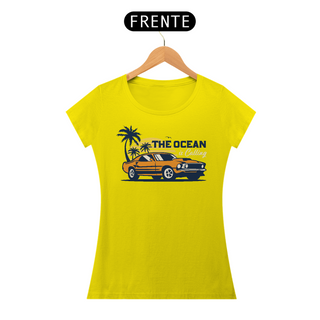 Nome do produtoCamiseta Feminina Carro Ocean