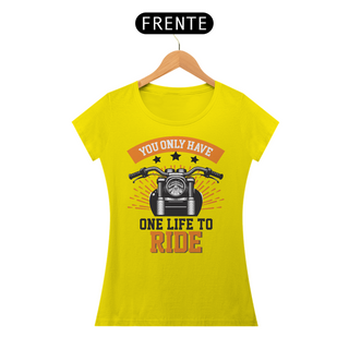 Nome do produtoCamiseta Feminina Moto Ride