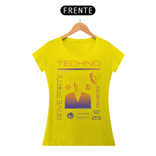 Nome do produtoCamiseta Feminina Techno Rave