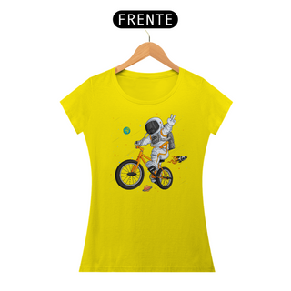 Nome do produtoCamiseta Feminina Astronauta Bicicleta