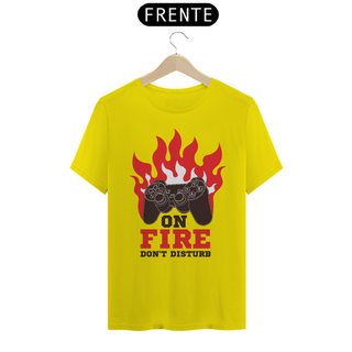 Nome do produtoCamiseta Gamer On Fire