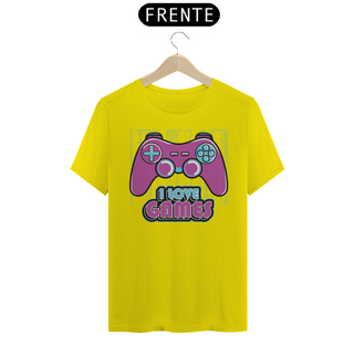 Nome do produtoCamiseta I Love Games