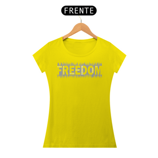 Nome do produtoCamiseta Feminina Freedom