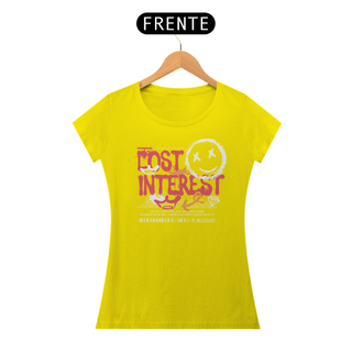 Nome do produtoCamiseta Feminina Lost Interest