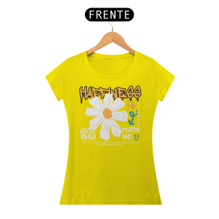 Nome do produtoCamiseta Feminina Happiness