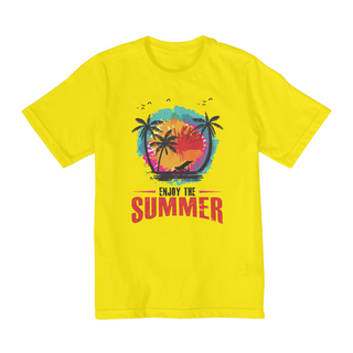 Nome do produtoCamiseta Infantil 2 a 8 anos / Enjoy The Summer