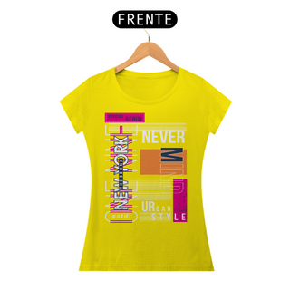 Nome do produtoCamiseta Feminina New York Never Mind