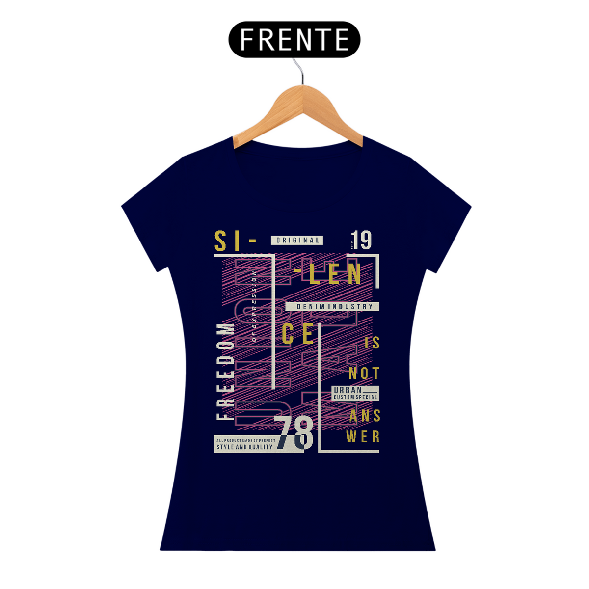 Nome do produto: Camiseta Feminina Union Made