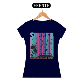 Nome do produtoCamiseta Feminina Summer Palms Beach