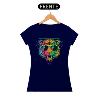 Nome do produtoCamiseta Feminina Tigre Colorido