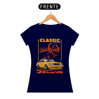 Nome do produtoCamiseta Feminina Classic Carro