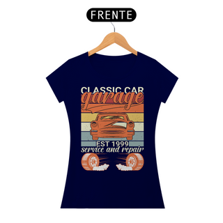 Nome do produtoCamiseta Feminina Garage Car