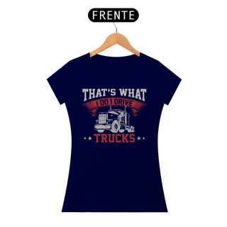 Nome do produtoCamiseta Feminina Drive Trucks