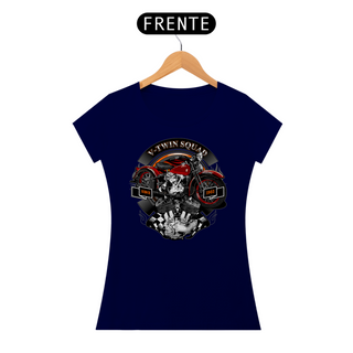 Nome do produtoCamiseta Feminina V-Twin Squad